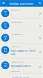 Mobile Screenshot of developer.casgrain.com